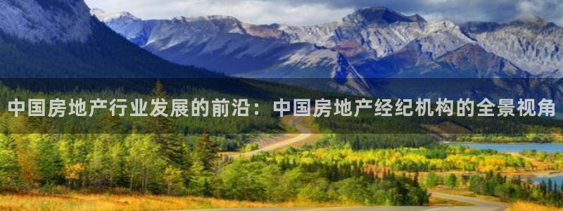 股票5G宝新：中国房地产行业发展的前沿：中国房地产经纪机构的