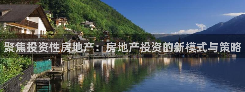 新宝5在哪里：聚焦投资性房地产：房地产投资的新模式与策略