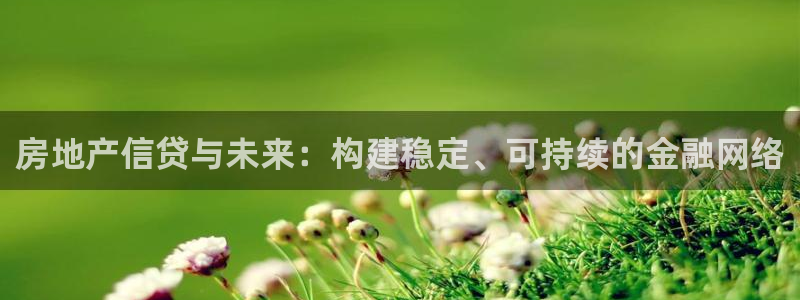 新宝5官网霸：房地产信贷与未来：构建稳定、可持续的金融网络