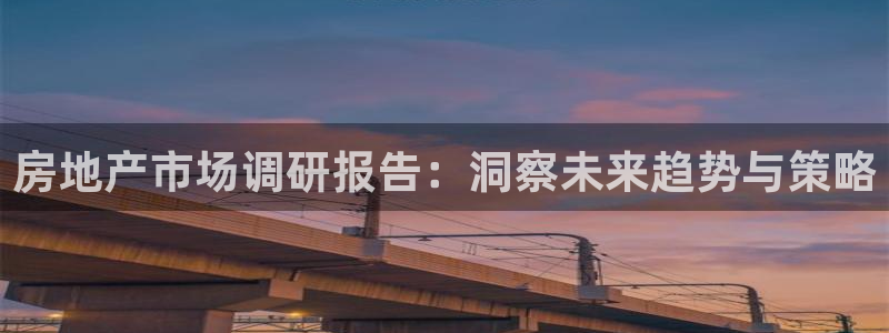 新宝5平台咋样：房地产市场调研报告：洞察未来趋势与策略