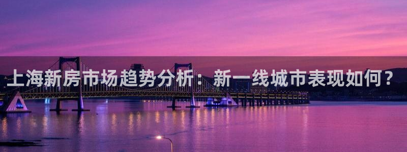 新宝5登录：上海新房市场趋势分析：新一线城市表现如何？