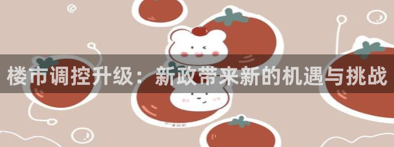 新宝5测：楼市调控升级：新政带来新的机遇与挑战