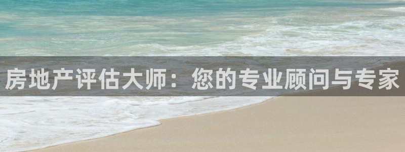 新宝5唯一：房地产评估大师：您的专业顾问与专家