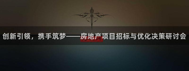 新宝5日：创新引领，携手筑梦——房地产项目招标与优化决策研讨