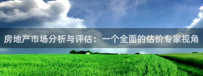 新宝5官网67五壹叁八：房地产市场分析与评估：一个全面的估价