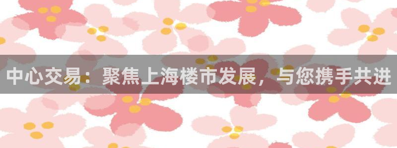 新宝5娱乐招商：中心交易：聚焦上海楼市发展，与您携手共进