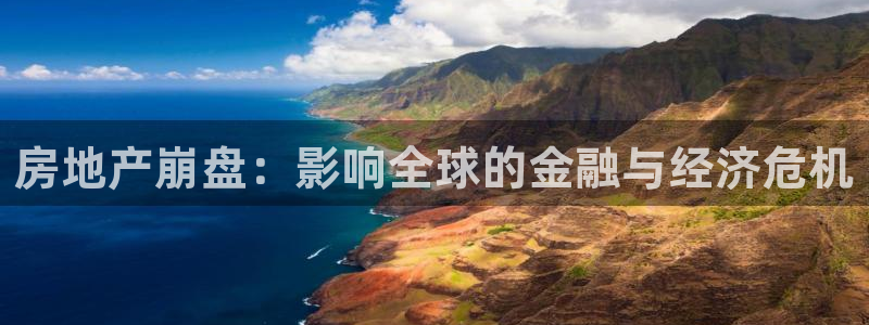 新宝5黑：房地产崩盘：影响全球的金融与经济危机